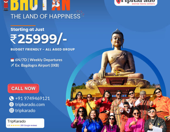 6N/7D All-Age Group Trip to Bhutan | A Journey for Every Generation